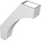 Ekena Millwork 4-in. W x 18-in. D x 24-in. H Imperial Architectural Grade PVC Knee Brace BRCP04X18X24IMP - alternate 3
